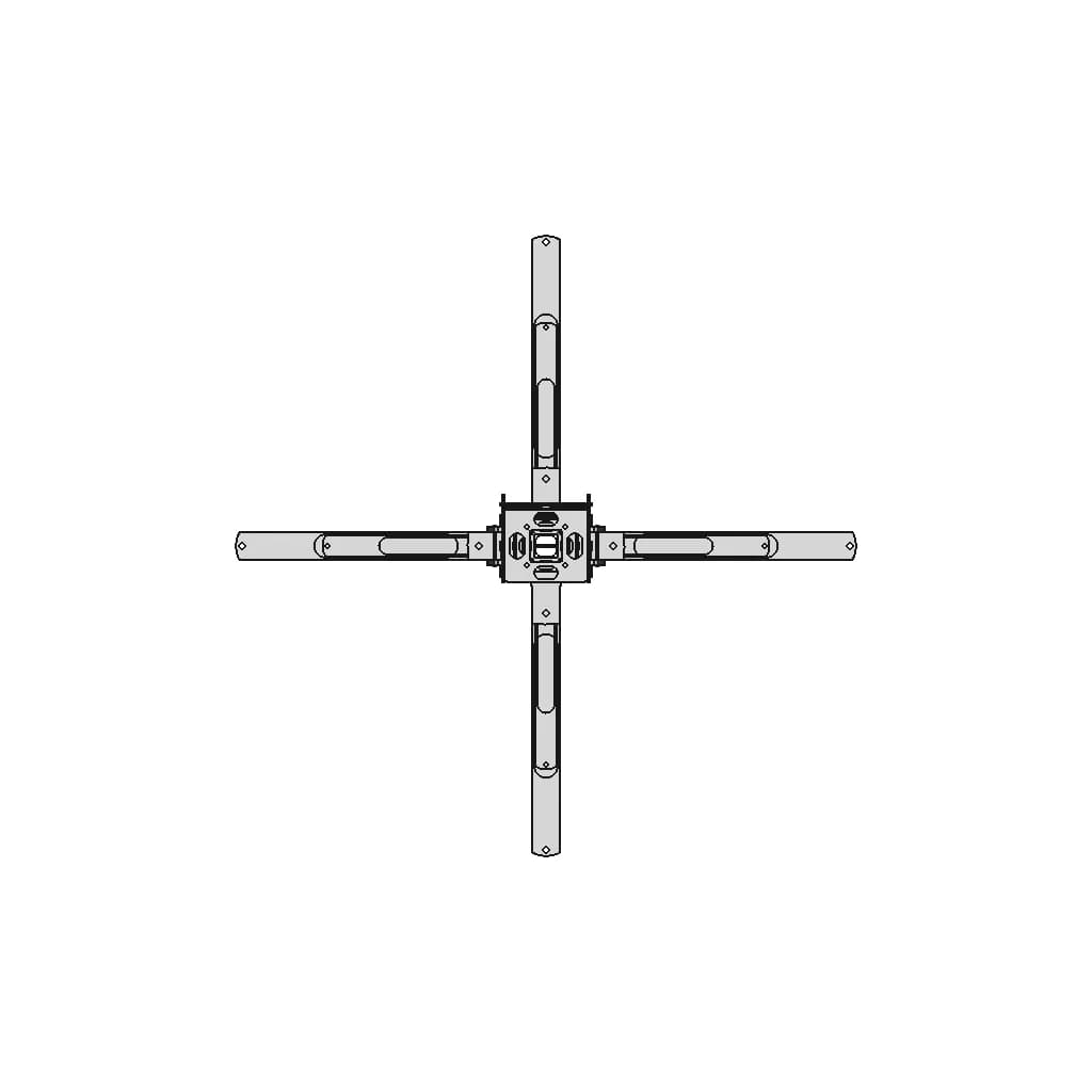 Top Speed Quadcopter V4 Frame - Standard Mechanical Component_90_0_degree_snapshot