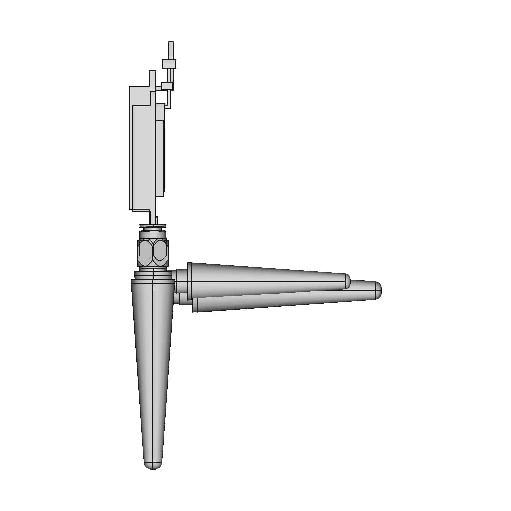 Rfd 900X Radio Control - Downloadable CAD Representation_0_270_degree_snapshot
