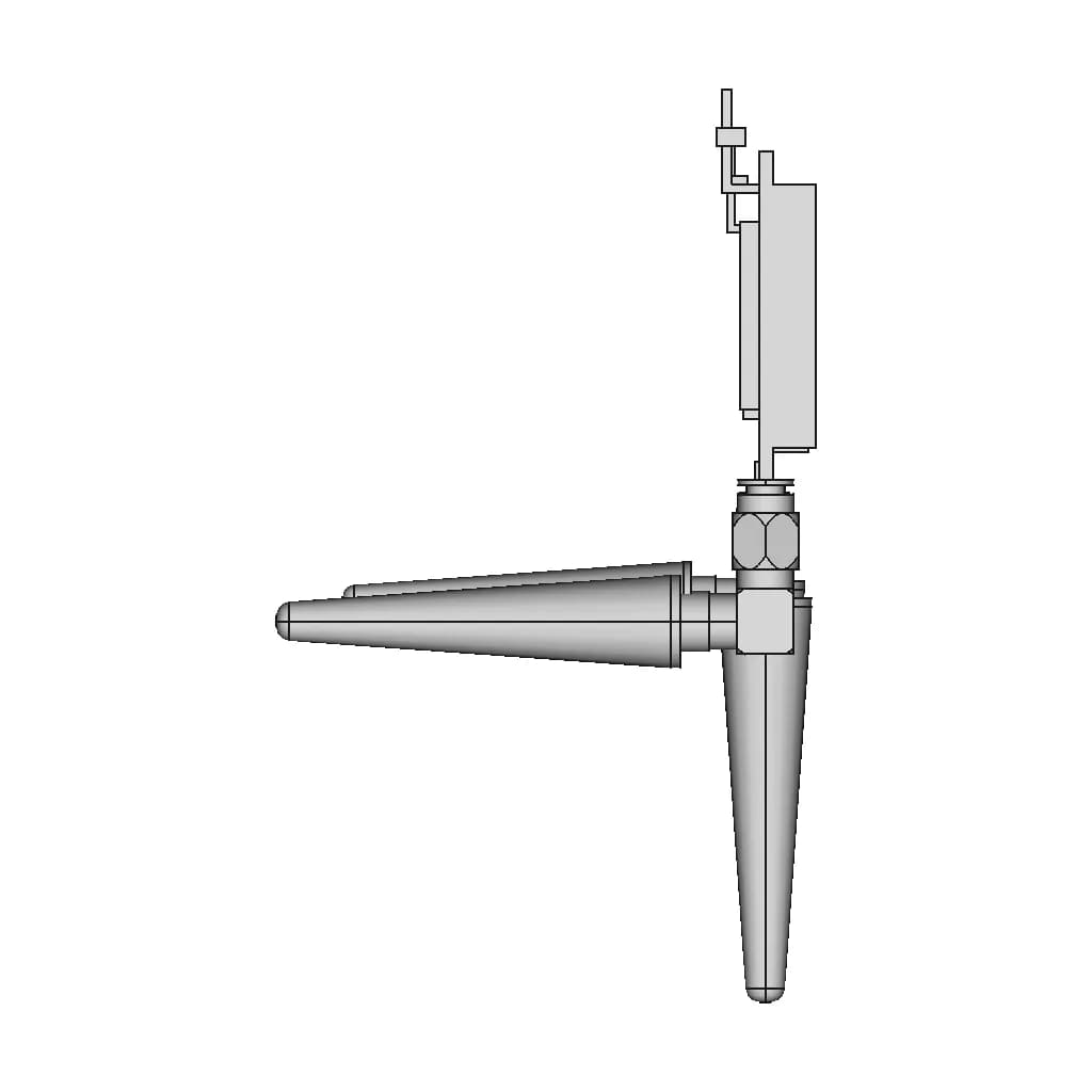 Rfd 900X Radio Control - Downloadable CAD Representation_0_90_degree_snapshot