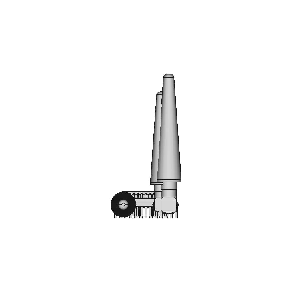 Rfd 900X Radio Control - Downloadable CAD Representation_90_0_degree_snapshot