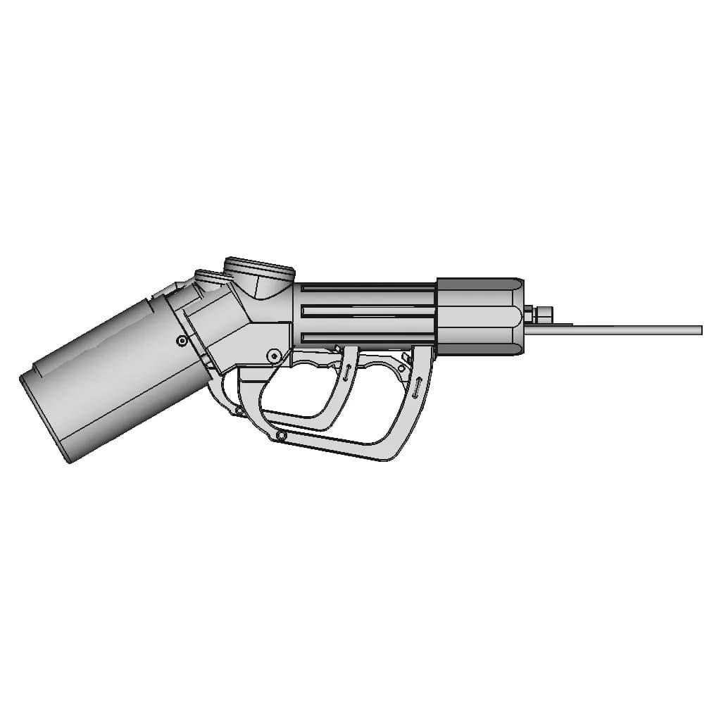 Refueling Nozzle | 3D Engineering Design File_0_0_degree_snapshot