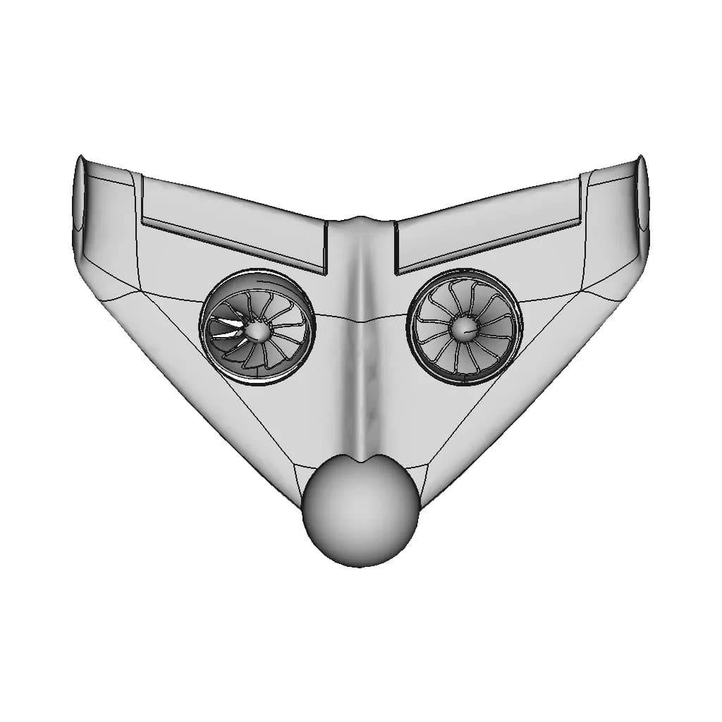Uas: Flywatch | High-Quality CAD Model_270_0_degree_snapshot