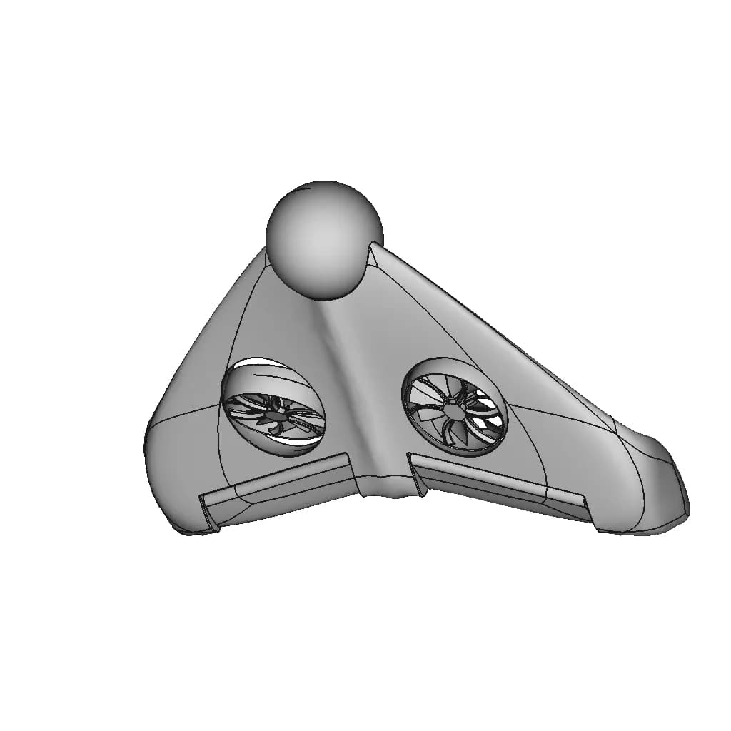 Uas: Flywatch | High-Quality CAD Model_60_30_degree_snapshot
