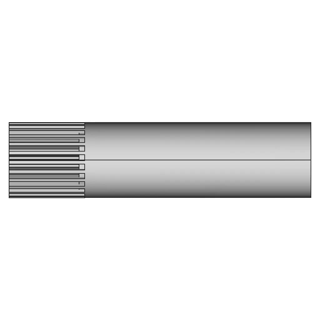 Gear Shaft M25 | 3D Engineering Design File_90_0_degree_snapshot