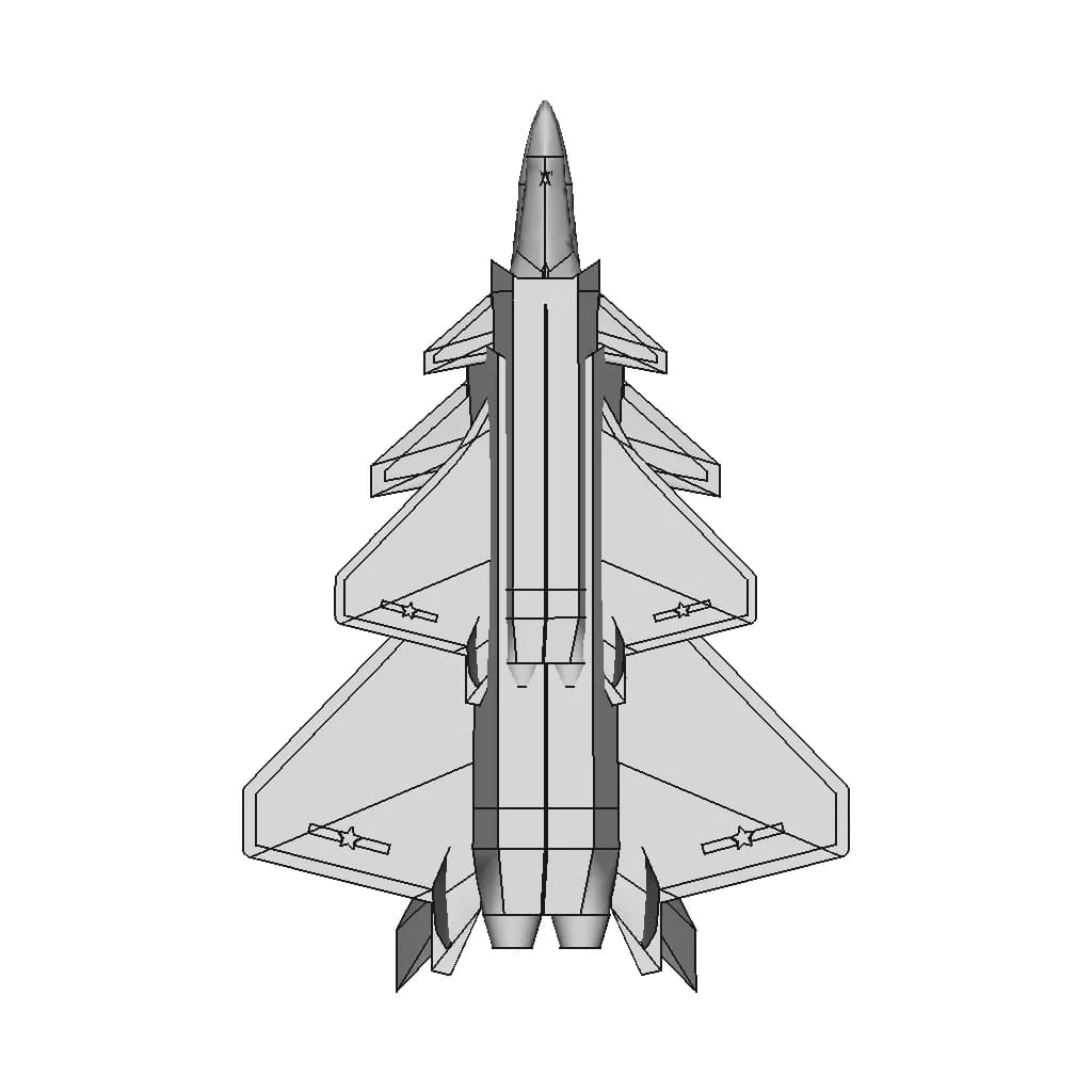 Chengdu J-20 - Standard Mechanical Component_90_0_degree_snapshot