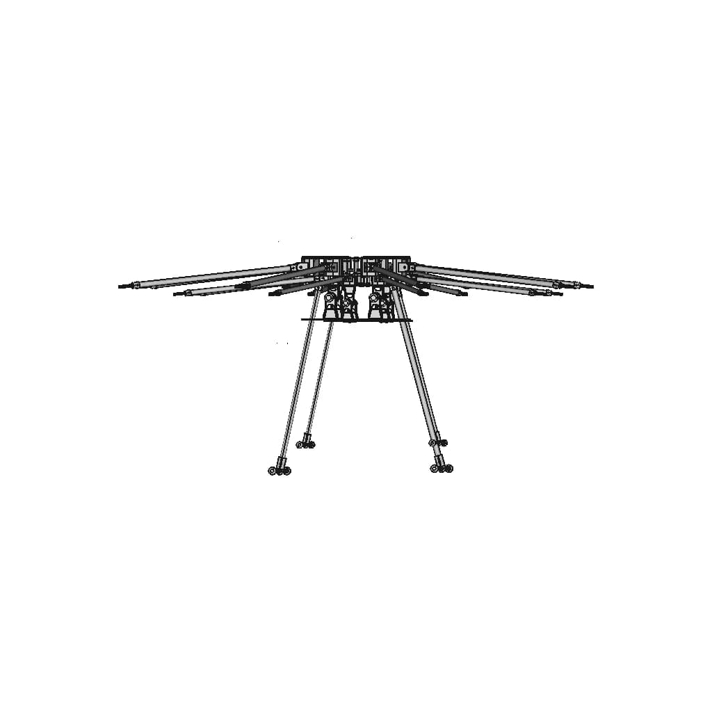 Octocopter Drone - Standard Mechanical Component_0_0_degree_snapshot