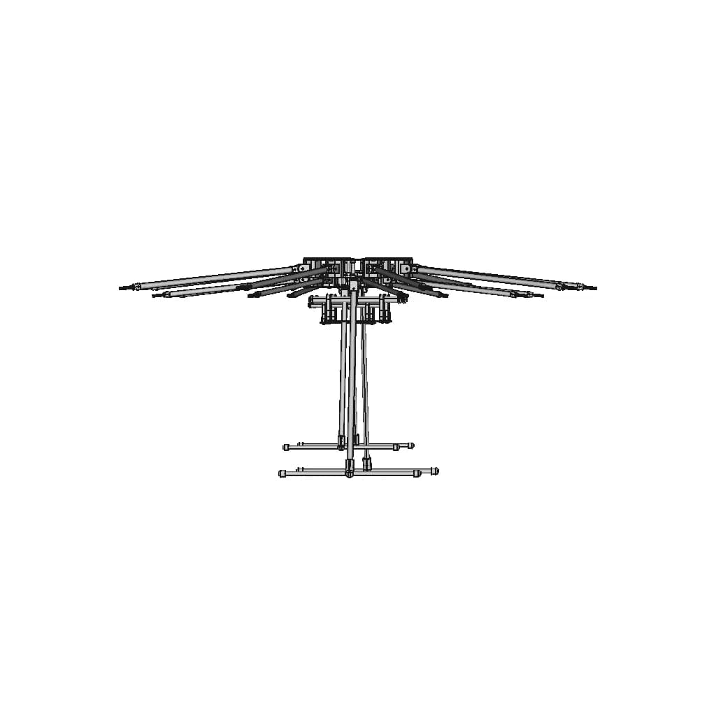 Octocopter Drone - Standard Mechanical Component_0_270_degree_snapshot