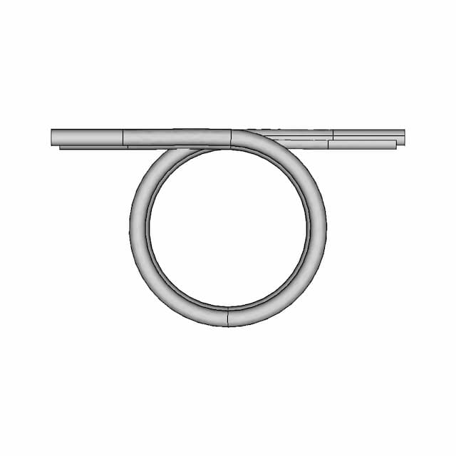 Torsion Spring - Downloadable CAD Representation