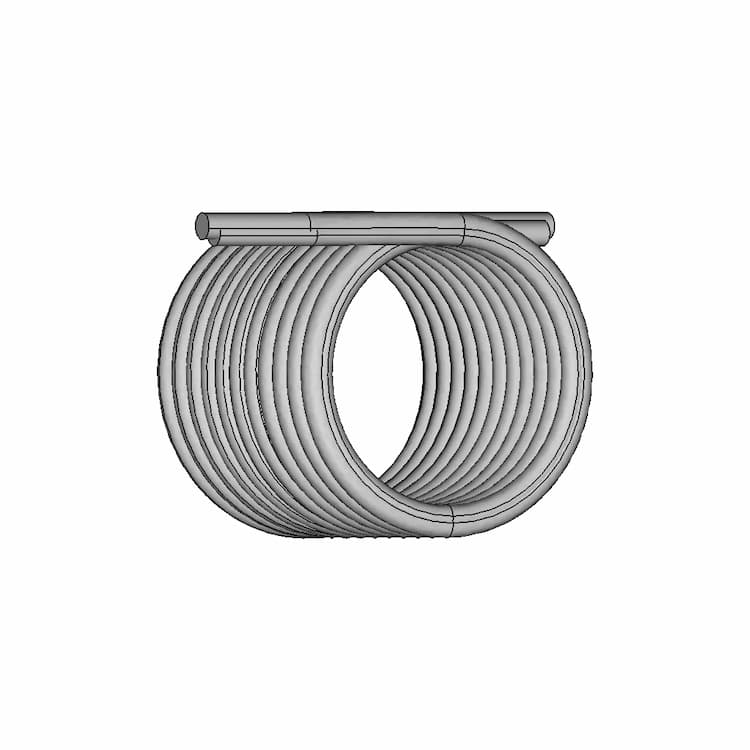 Torsion Spring - Downloadable CAD Representation