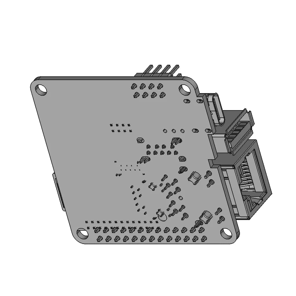 Nanopi Neo3-Lts | High-Quality CAD Model_60_30_degree_snapshot