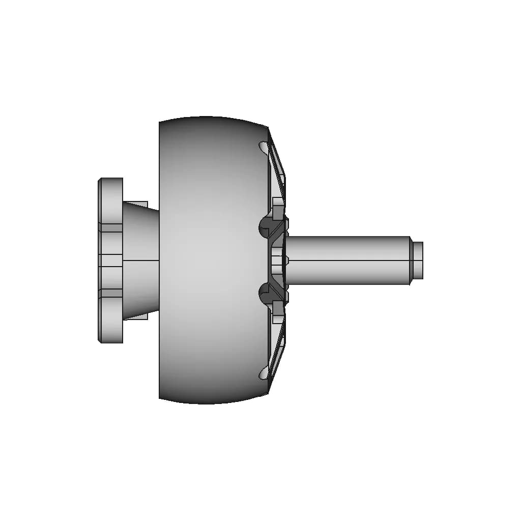 Iflight Xing2 2207 - Standard Mechanical Component_0_270_degree_snapshot