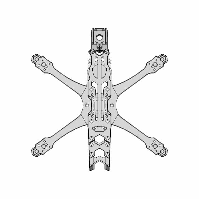 Speedybee Master 5 Hd V1 - Downloadable CAD Representation