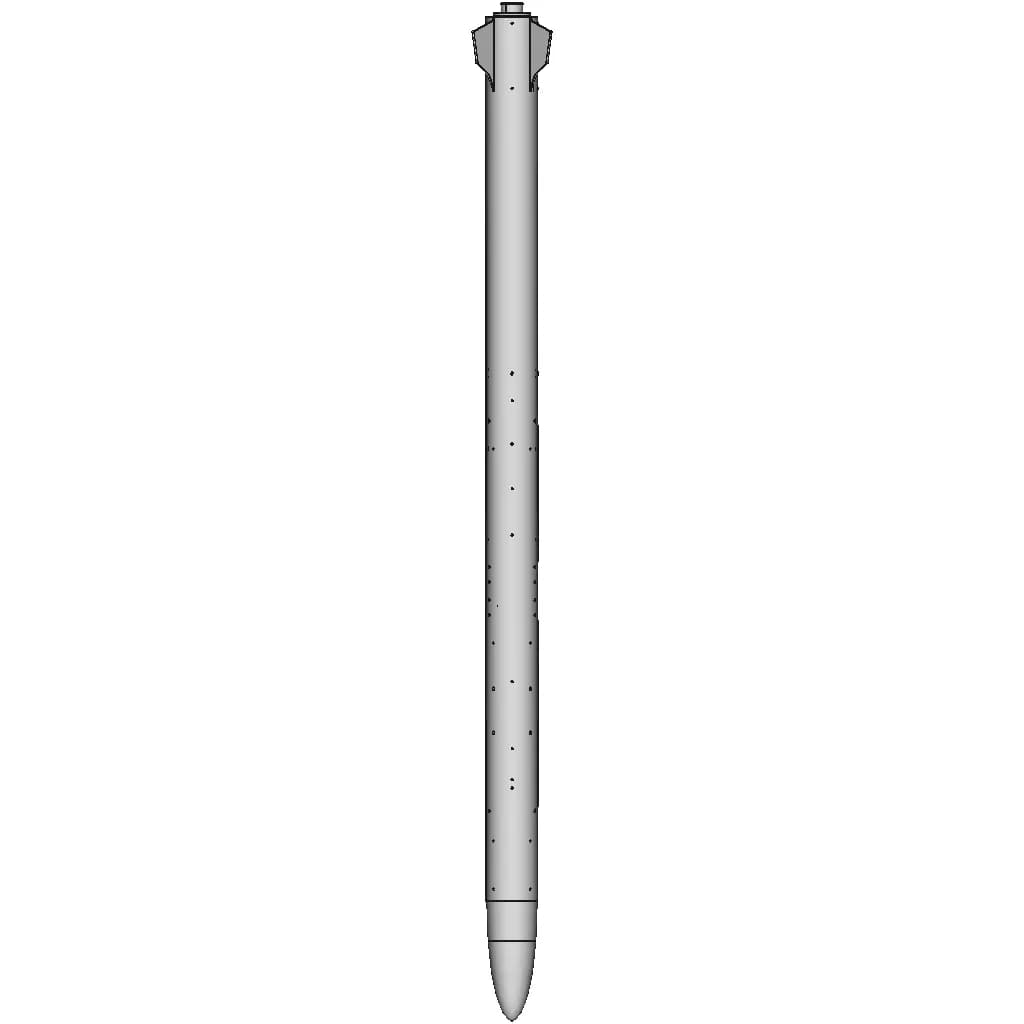 A Model Rocket | 3D Engineering Design File_90_0_degree_snapshot