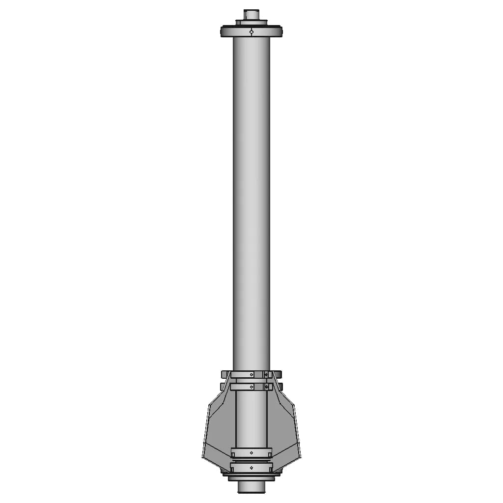 Motor Part Of The Model Rocket - Standard Mechanical Component_0_90_degree_snapshot