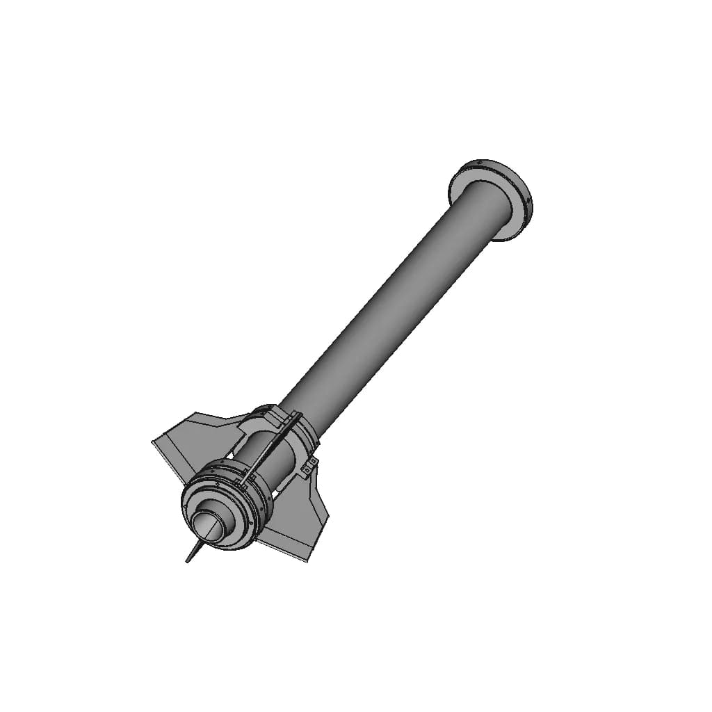 Motor Part Of The Model Rocket - Standard Mechanical Component_60_30_degree_snapshot