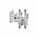 Parachute Releasing Mechanism For A Model Rocket - Standard Mechanical Component_0_90_degree_snapshot