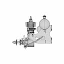 An Old Model Airplane Gasoline Engine. The Year 1940 | 3D Engineering Design File_0_90_degree_snapshot