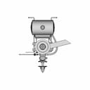 An Old Model Airplane Gasoline Engine. The Year 1940 | 3D Engineering Design File_270_0_degree_snapshot