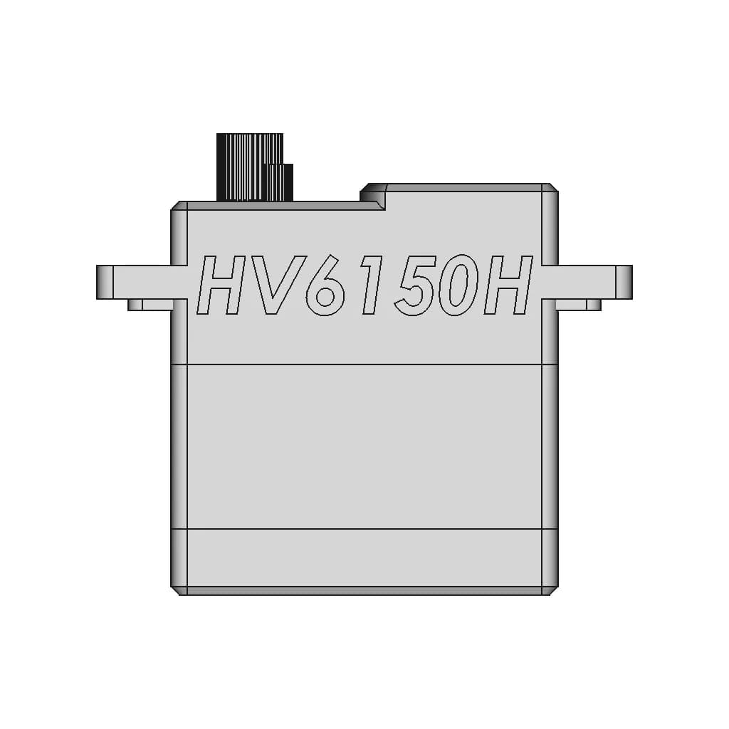 Hv6150H Servo | 3D Engineering Design File_0_0_degree_snapshot