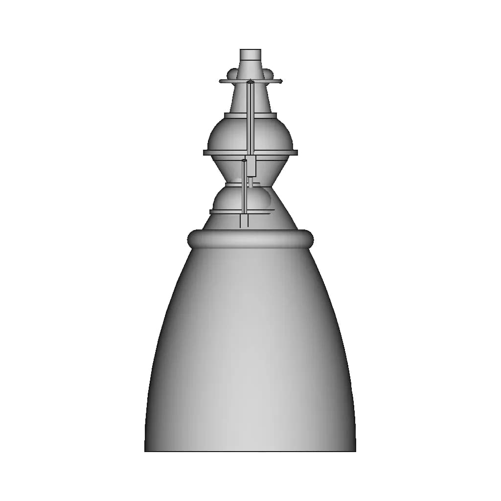 Rocket Engine | 3D Engineering Design File_0_90_degree_snapshot