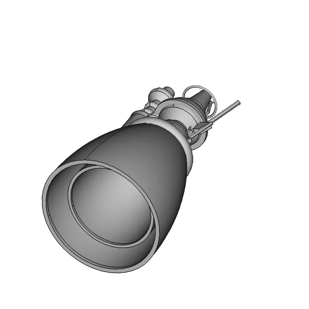 Rocket Engine | 3D Engineering Design File_60_30_degree_snapshot