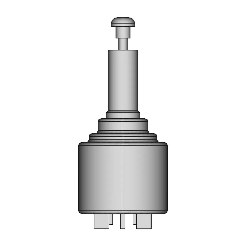 Brake Switch Bajaj | High-Quality CAD Model_0_0_degree_snapshot