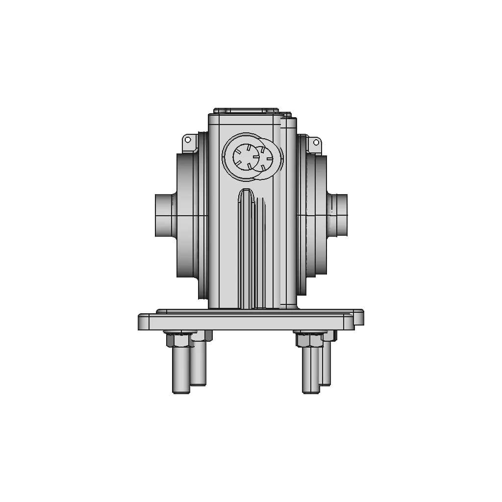 Sonsuz Dişli Ve Karşılıklı Dişli Kutusu | High-Quality CAD Model_0_90_degree_snapshot