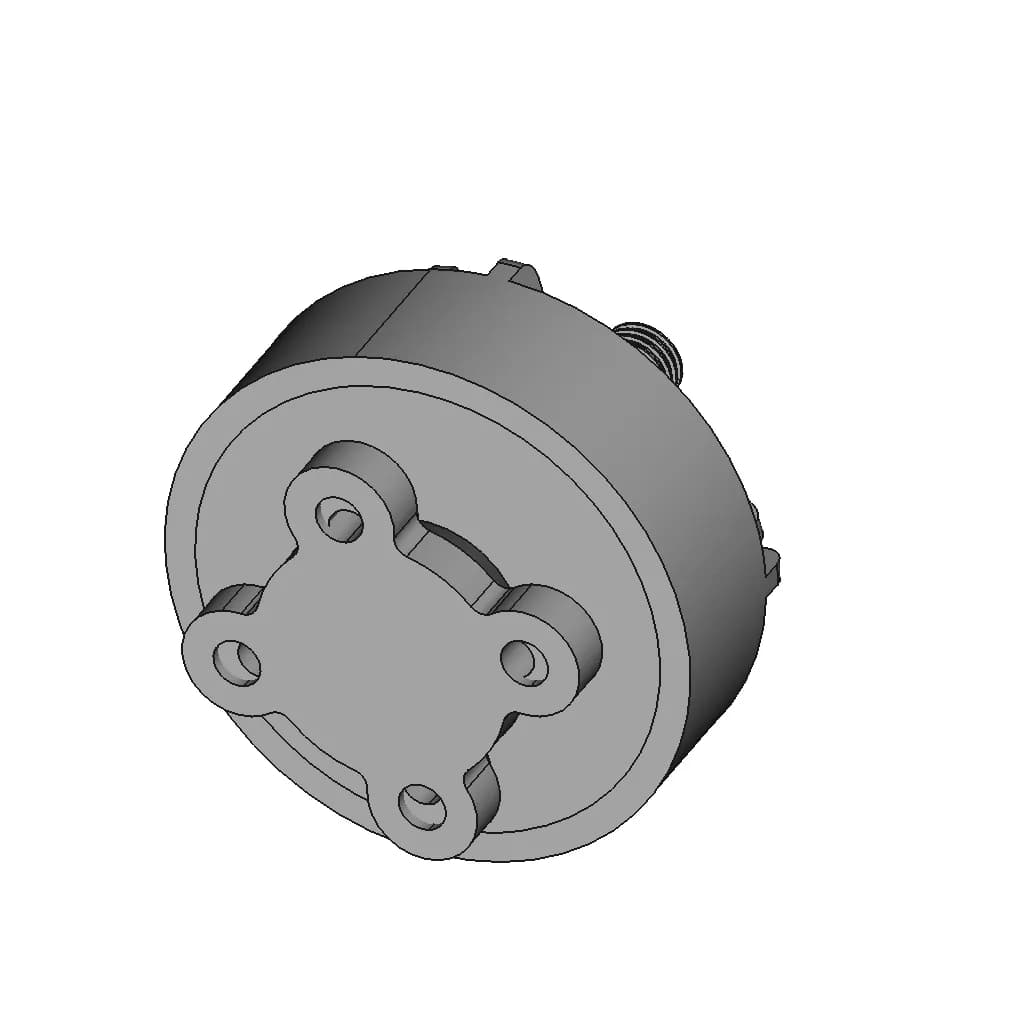 T Motor F90 2806 1500Kv - Downloadable CAD Representation_60_30_degree_snapshot