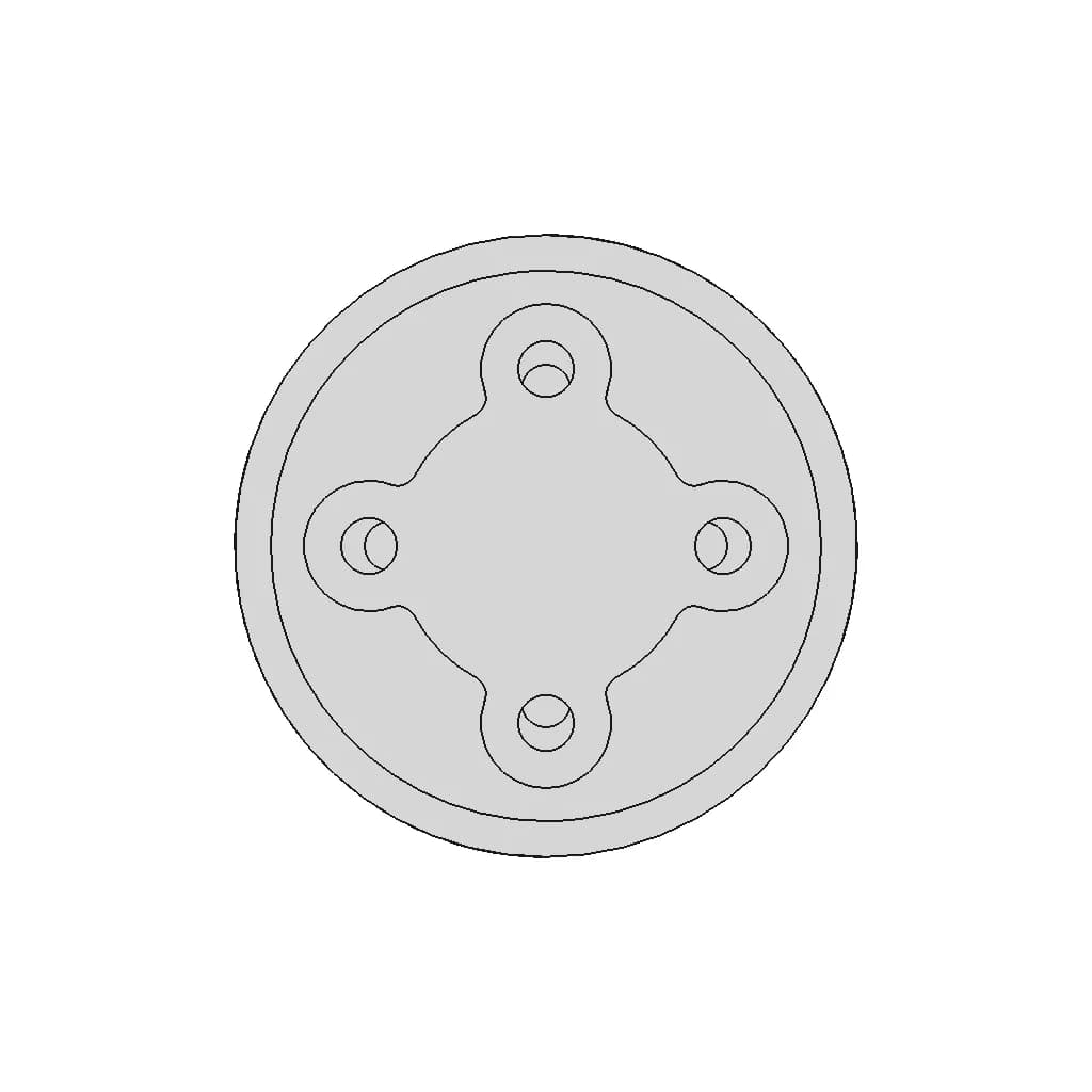 T Motor F90 2806 1500Kv - Downloadable CAD Representation_90_0_degree_snapshot