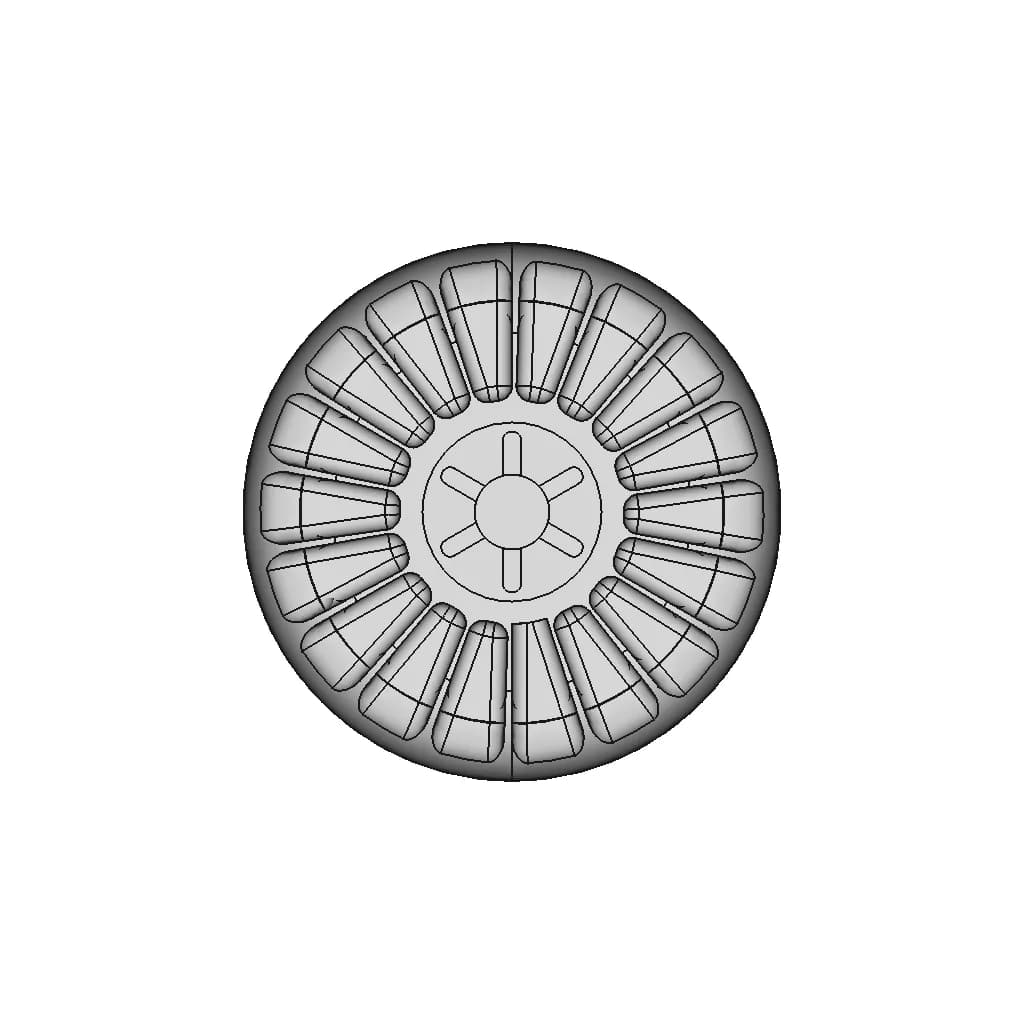 Iflight Xing 2814 1100Kv | High-Quality CAD Model_270_0_degree_snapshot
