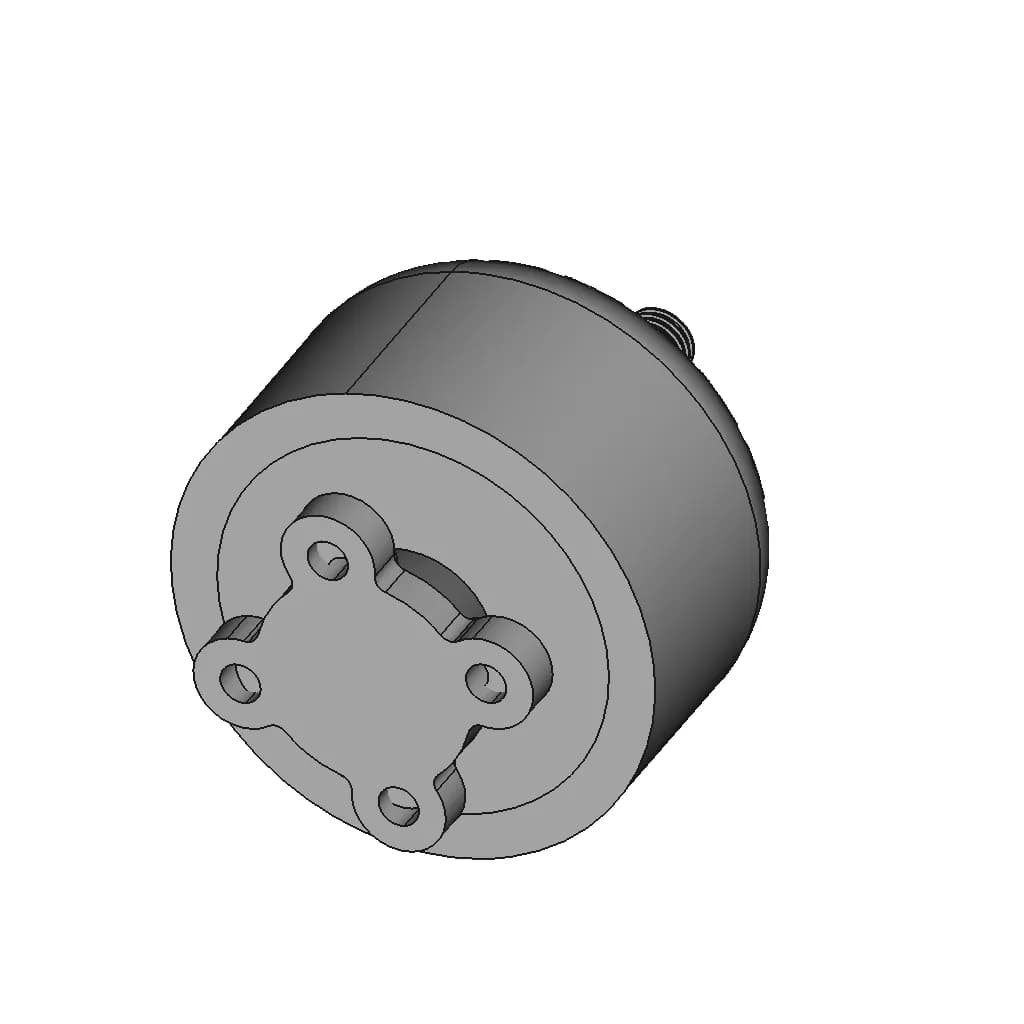Iflight Xing 2814 1100Kv | High-Quality CAD Model_60_30_degree_snapshot