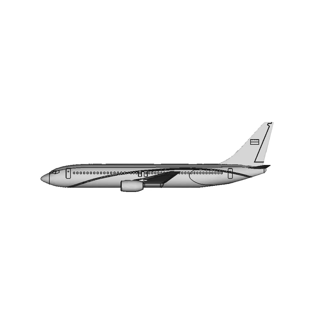 Boeing Business Jet 2 | 3D Engineering Design File_0_90_degree_snapshot