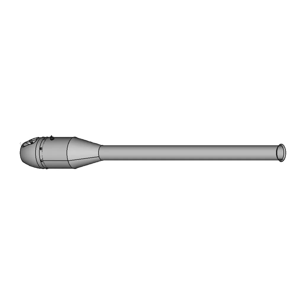 Pulsejetengine | 3D Engineering Design File_60_30_degree_snapshot