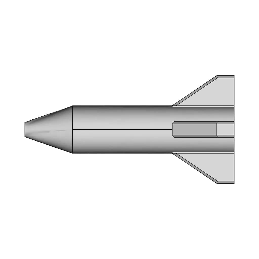 Test Rocket | 3D Engineering Design File_0_90_degree_snapshot