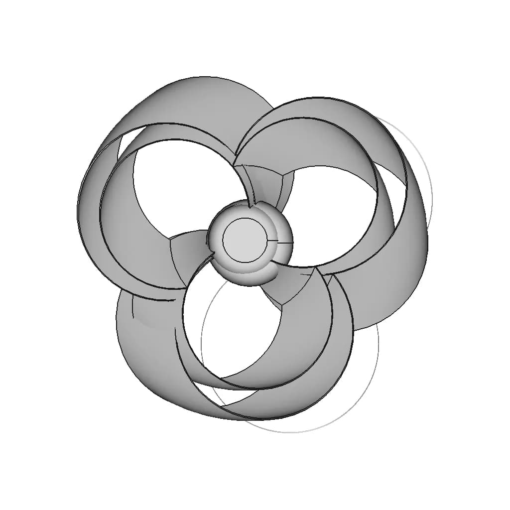 Toroidal Propeller - Downloadable CAD Representation_0_0_degree_snapshot