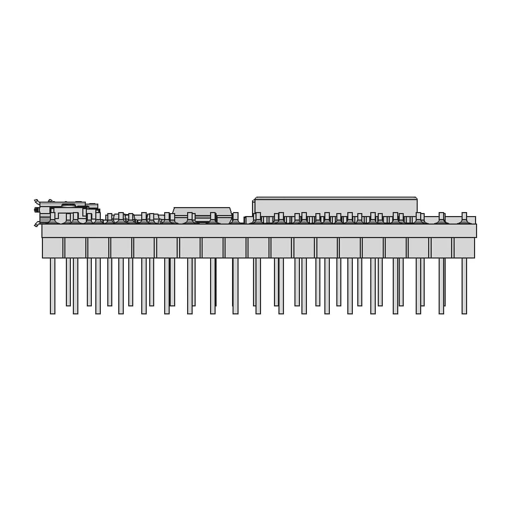 Esp32 38Pin Development Board Wifi+Bluetooth Ultra-Low Power Consumption Dual Core | 3D Engineering Design File_0_0_degree_snapshot