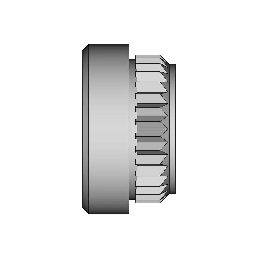 M3 Self Clinching Nut | High-Quality CAD Model_0_90_degree_snapshot