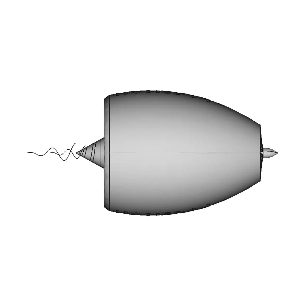 Jet Engine Turbine | High-Quality CAD Model_270_0_degree_snapshot