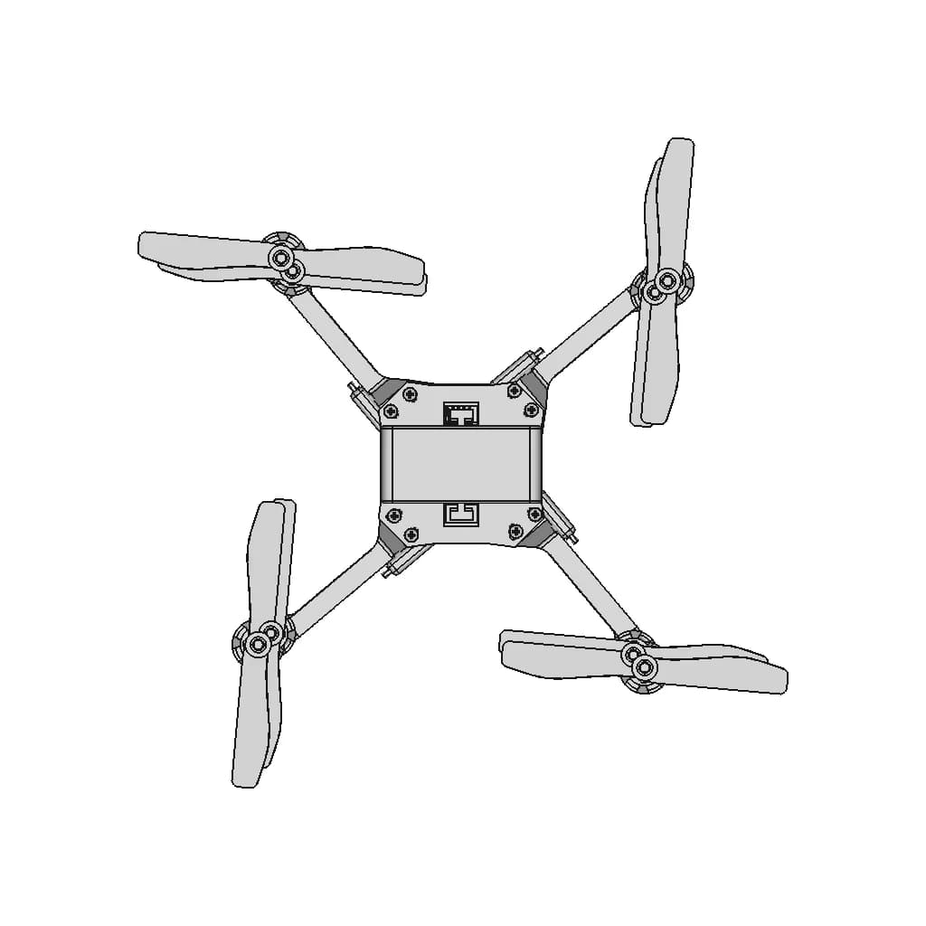 Drone Design 2 - Standard Mechanical Component_0_0_degree_snapshot