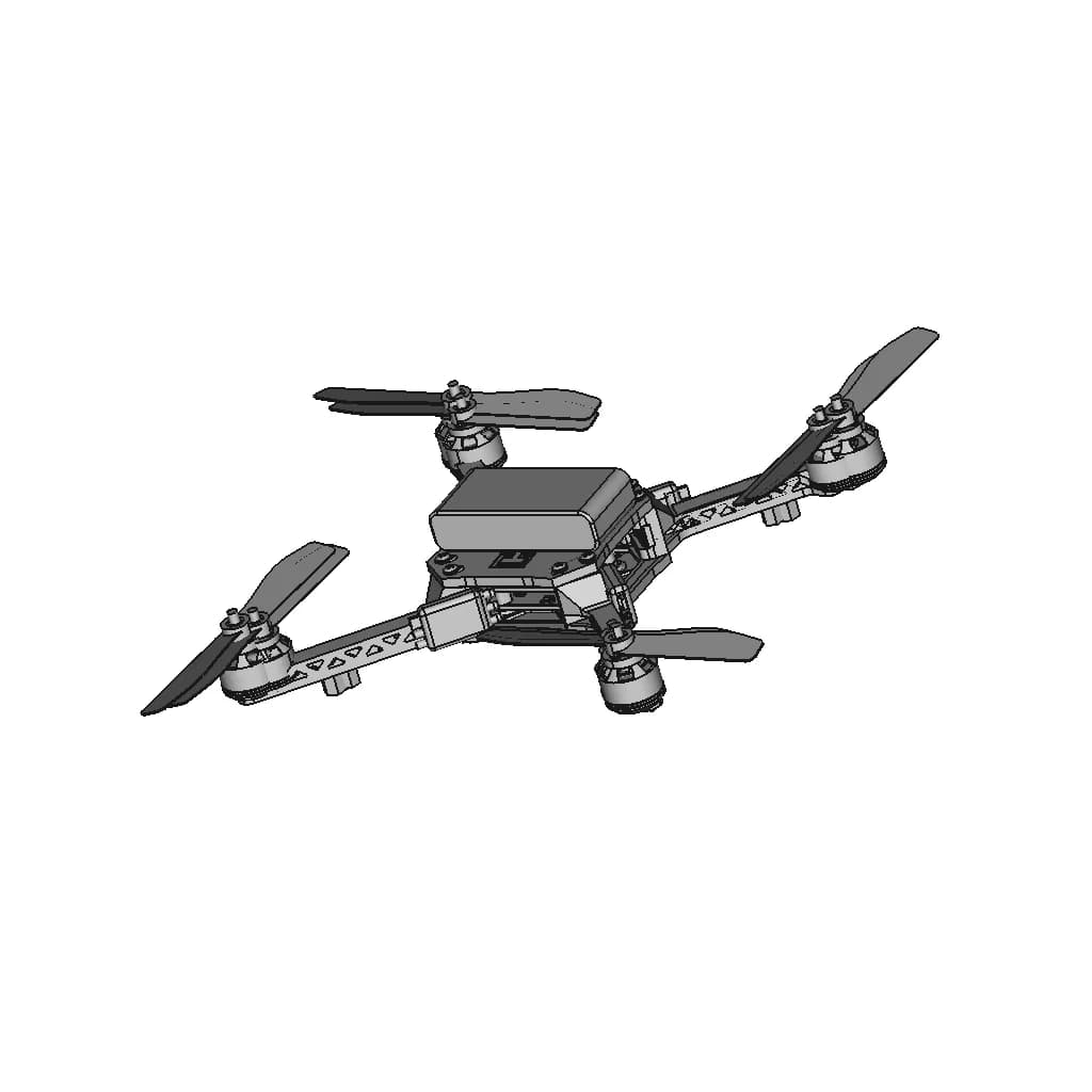 Drone Design 2 - Standard Mechanical Component_60_30_degree_snapshot