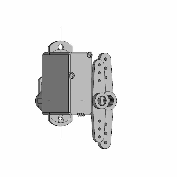 Surpass Hobby 3.7G Servo | 3D Engineering Design File