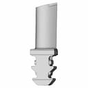 Turbine Blade - Standard Mechanical Component_90_0_degree_snapshot