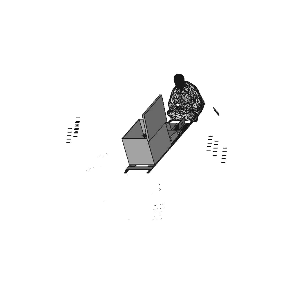 Flight-Scope Experimental Setup | 3D Engineering Design File_60_30_degree_snapshot