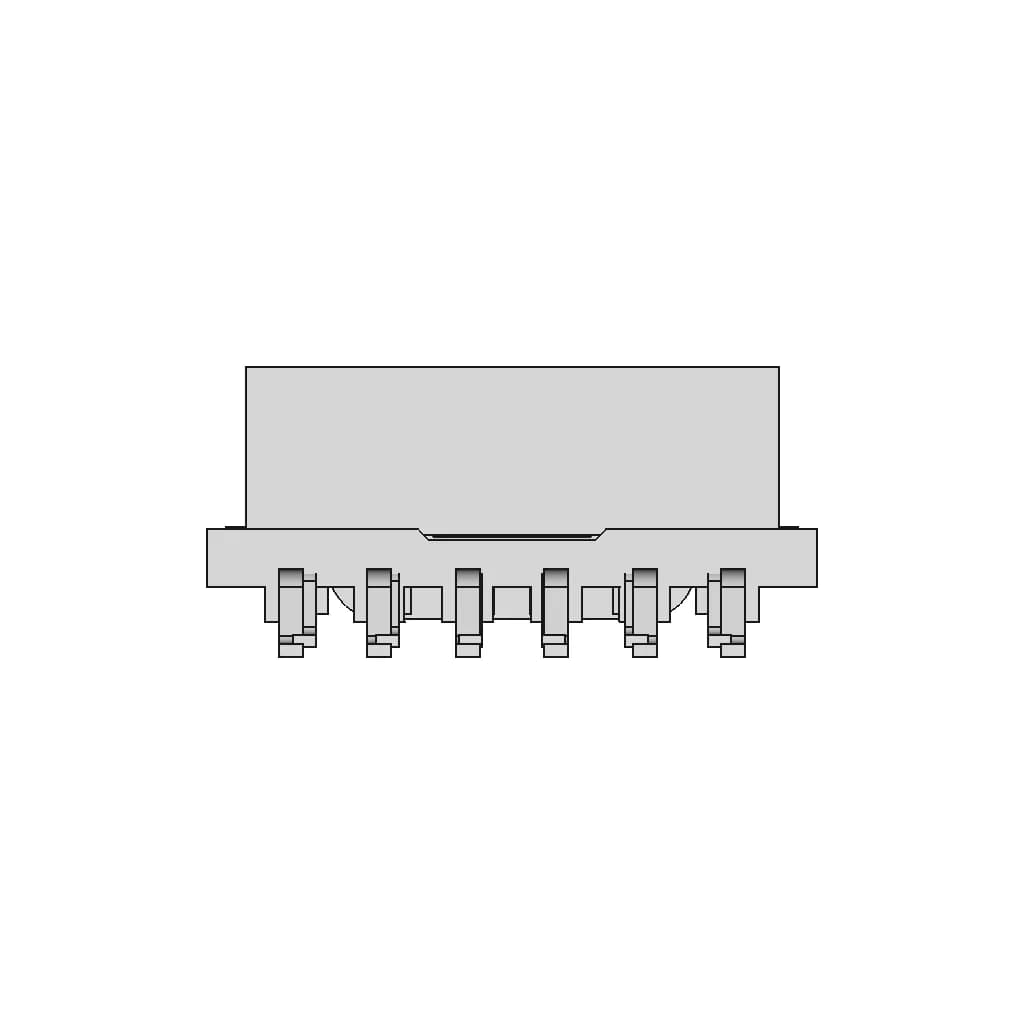 Smd Efd15 Transformer | High-Quality CAD Model_90_0_degree_snapshot