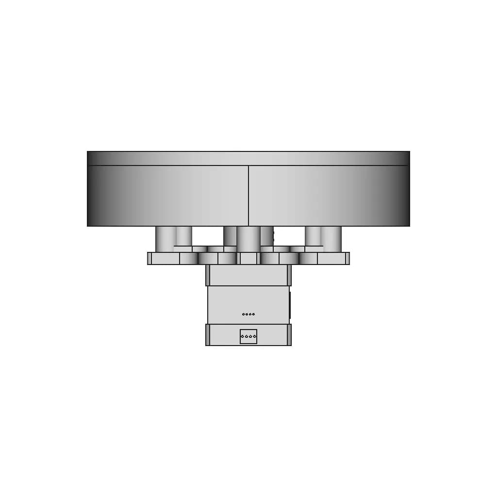16:1 Reduction Cycloidal Gearbox | High-Quality CAD Model_0_270_degree_snapshot