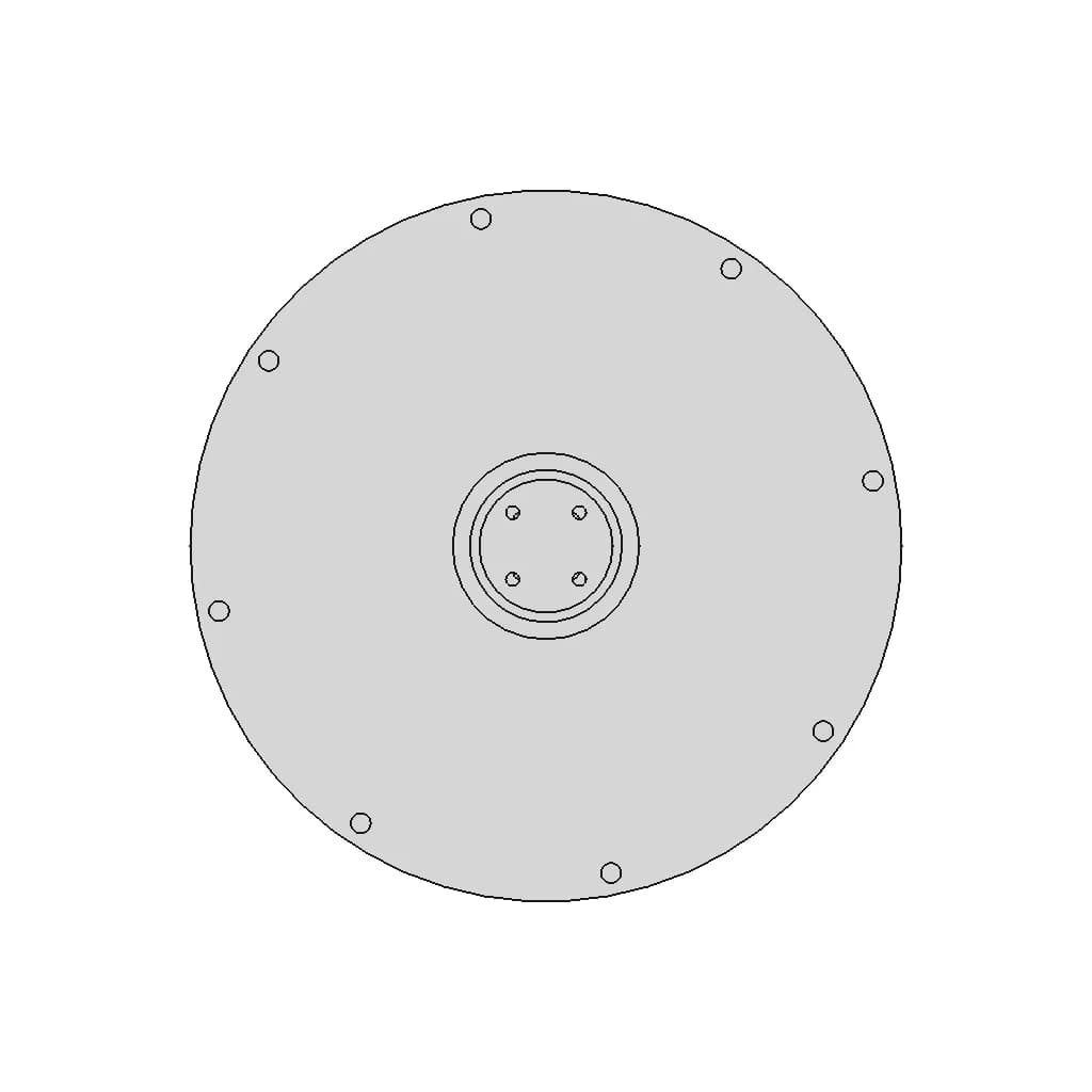 16:1 Reduction Cycloidal Gearbox | High-Quality CAD Model_270_0_degree_snapshot