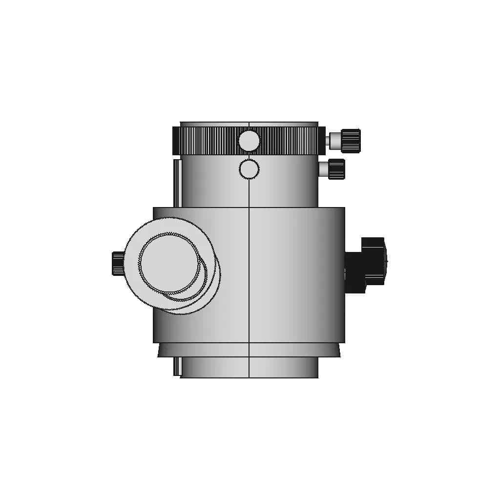 Newtonian Telescope 150 Mm Mirror Model And Focuser | High-Quality CAD Model_0_270_degree_snapshot