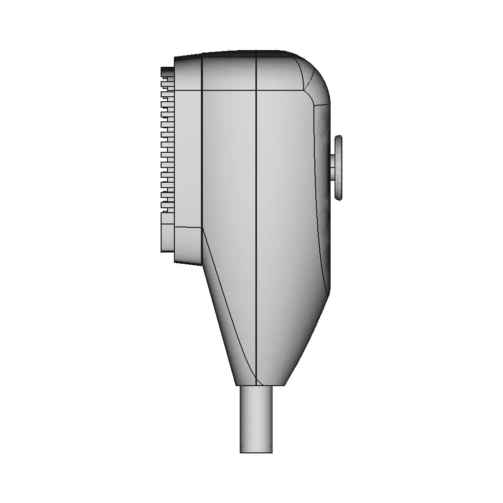 Icom Hm-176 | High-Quality CAD Model_0_90_degree_snapshot