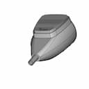 Icom Hm-176 | High-Quality CAD Model_60_30_degree_snapshot