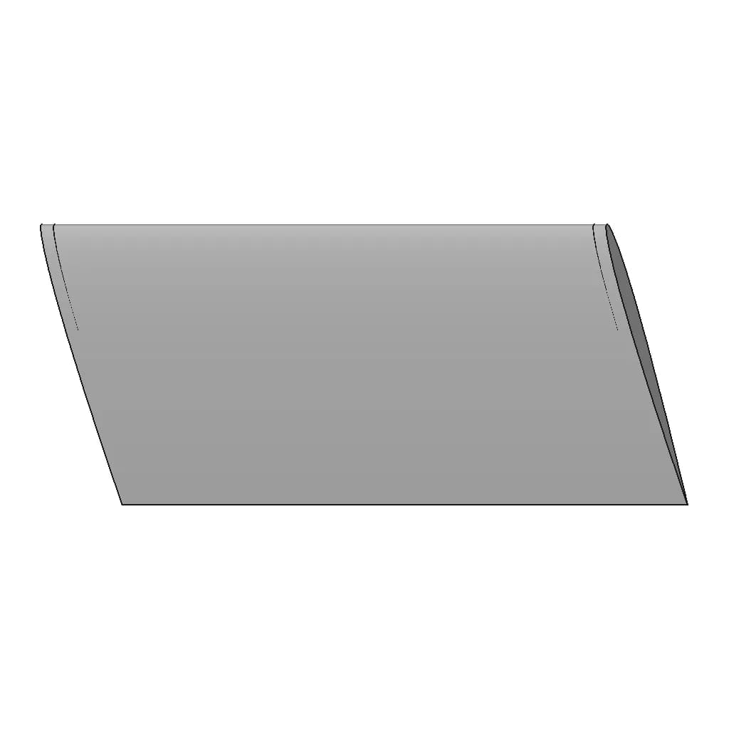 Naca 0010 Wing | High-Quality CAD Model_60_30_degree_snapshot